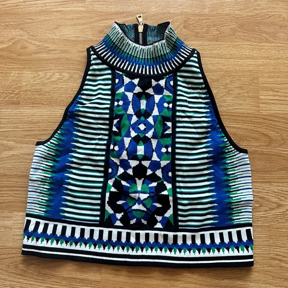 NWT RONNY KOBO KNIT CROP TOP